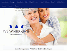 Tablet Screenshot of fvb-winter.de